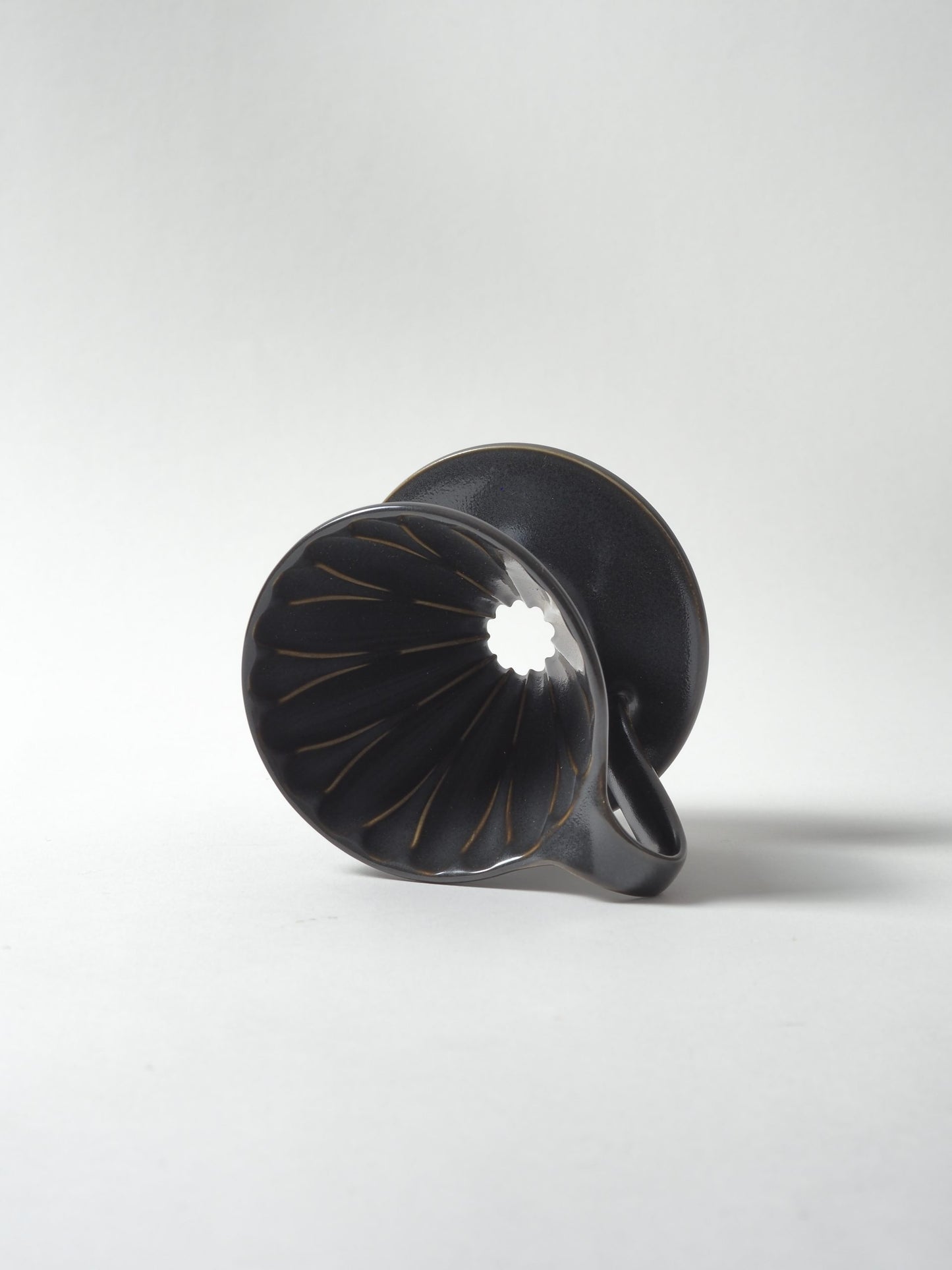 Cafec Flower Dripper Rustic Black