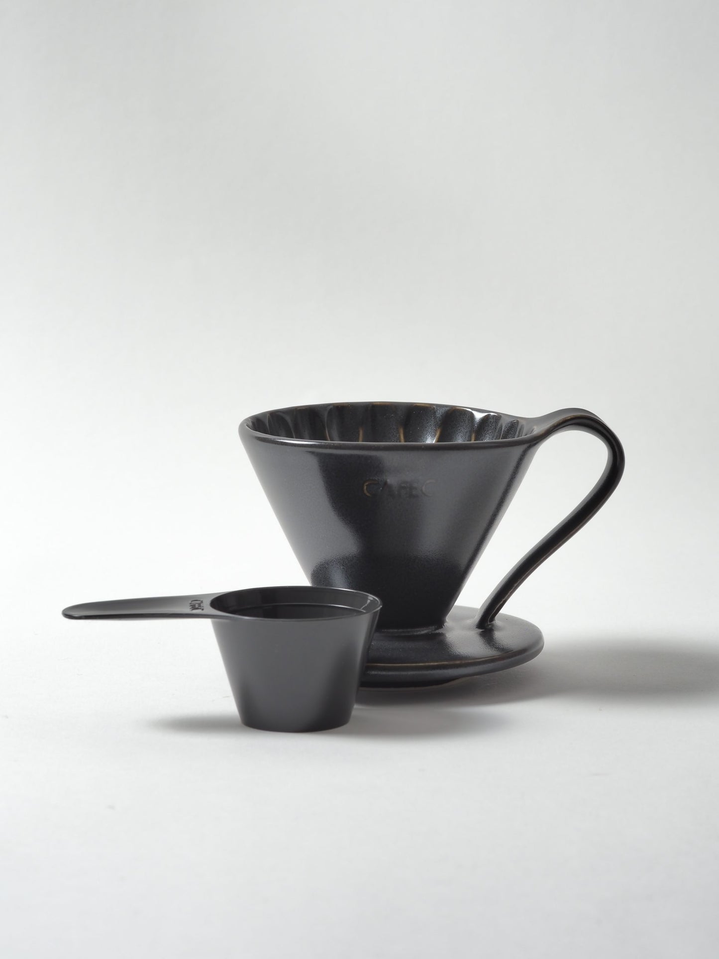 Cafec Flower Dripper Rustic Black