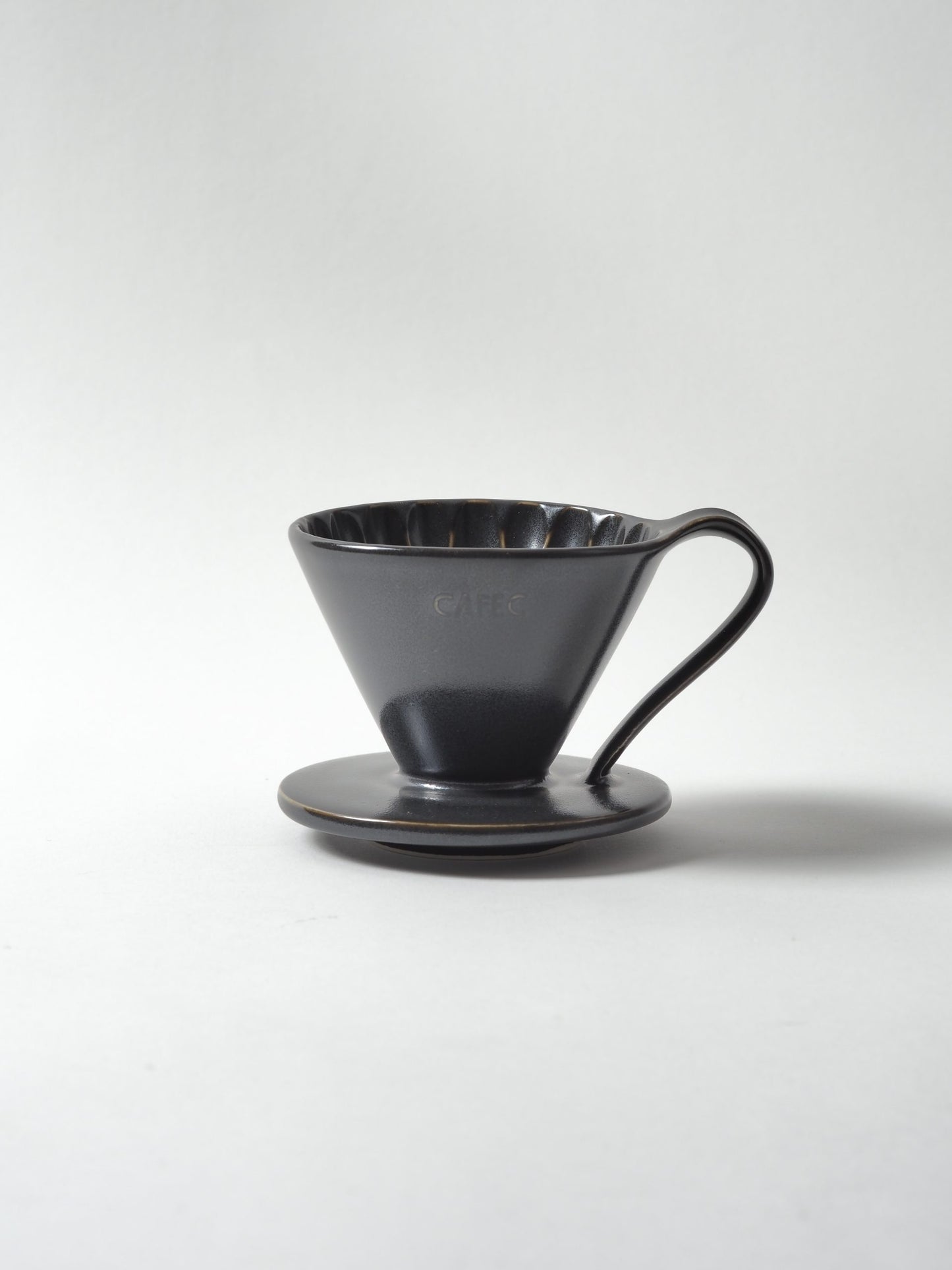 Cafec Flower Dripper Rustic Black
