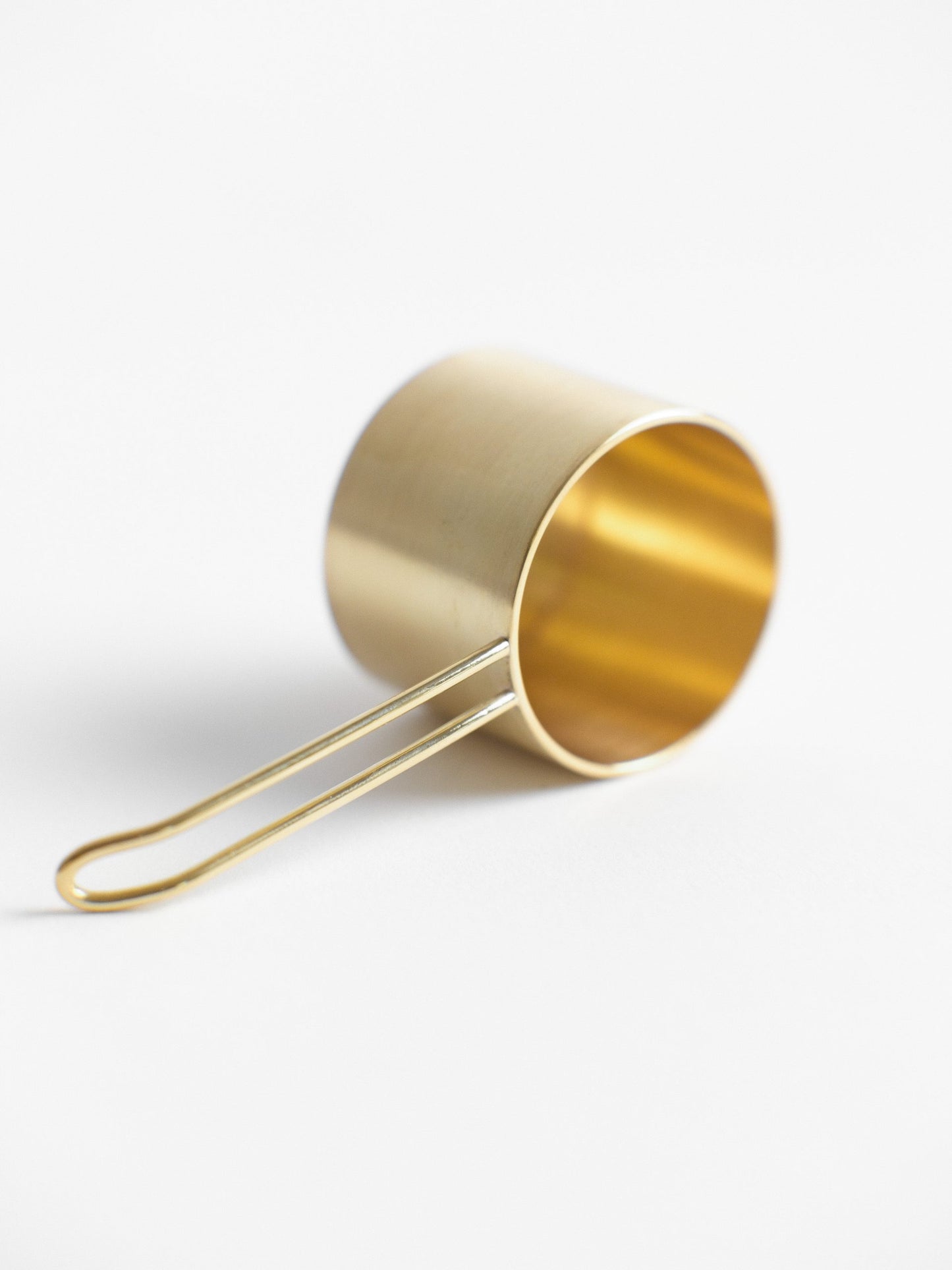 Little Riddle Brass Coffee Scoop