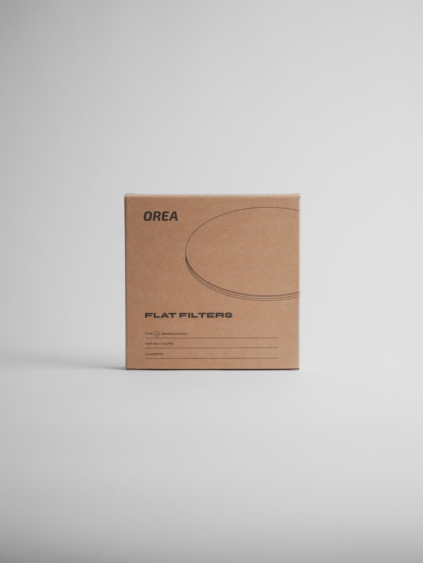 Orea Flat Filter Paper - Type G