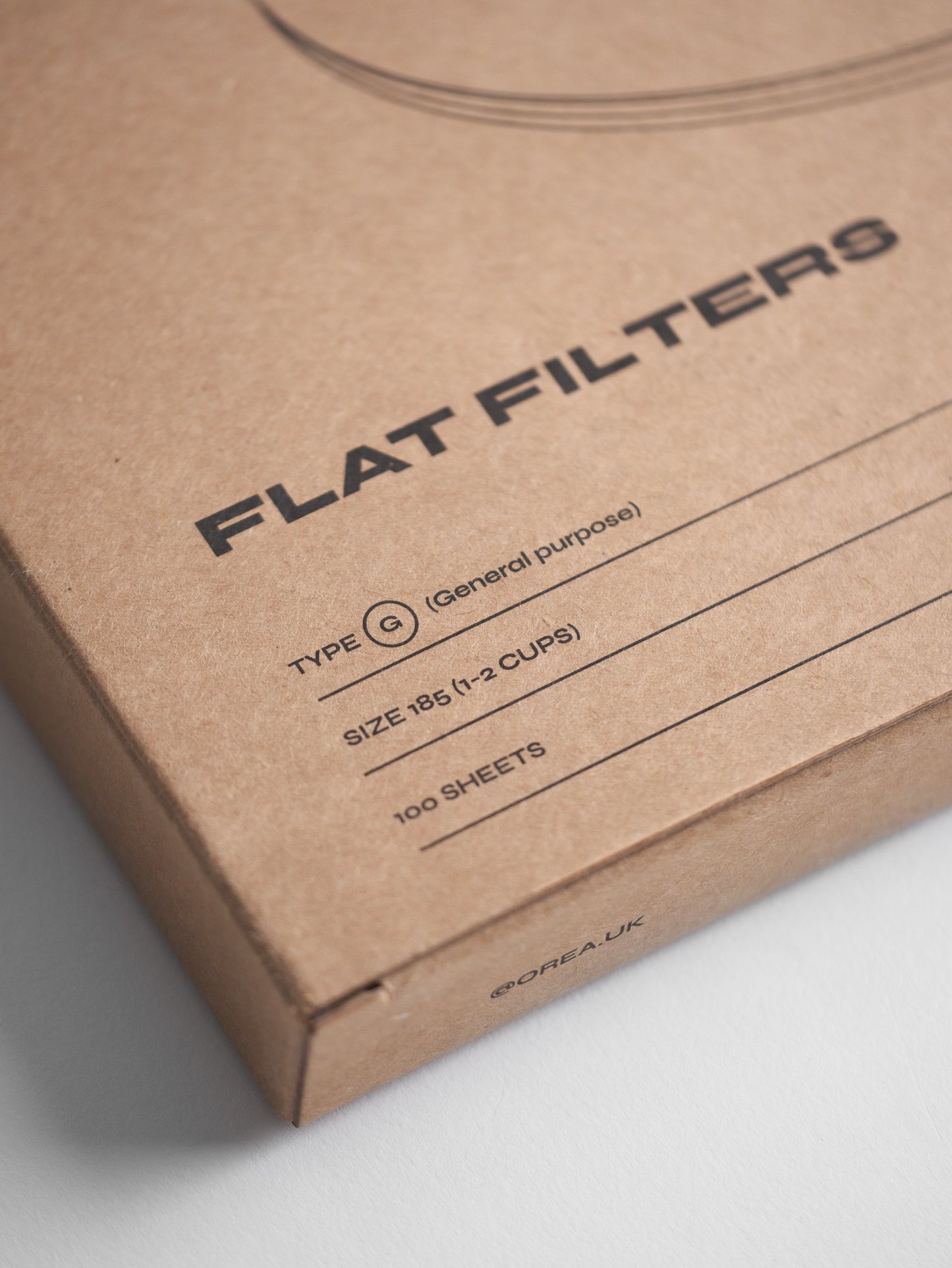 Orea Flat Filter Paper - Type G