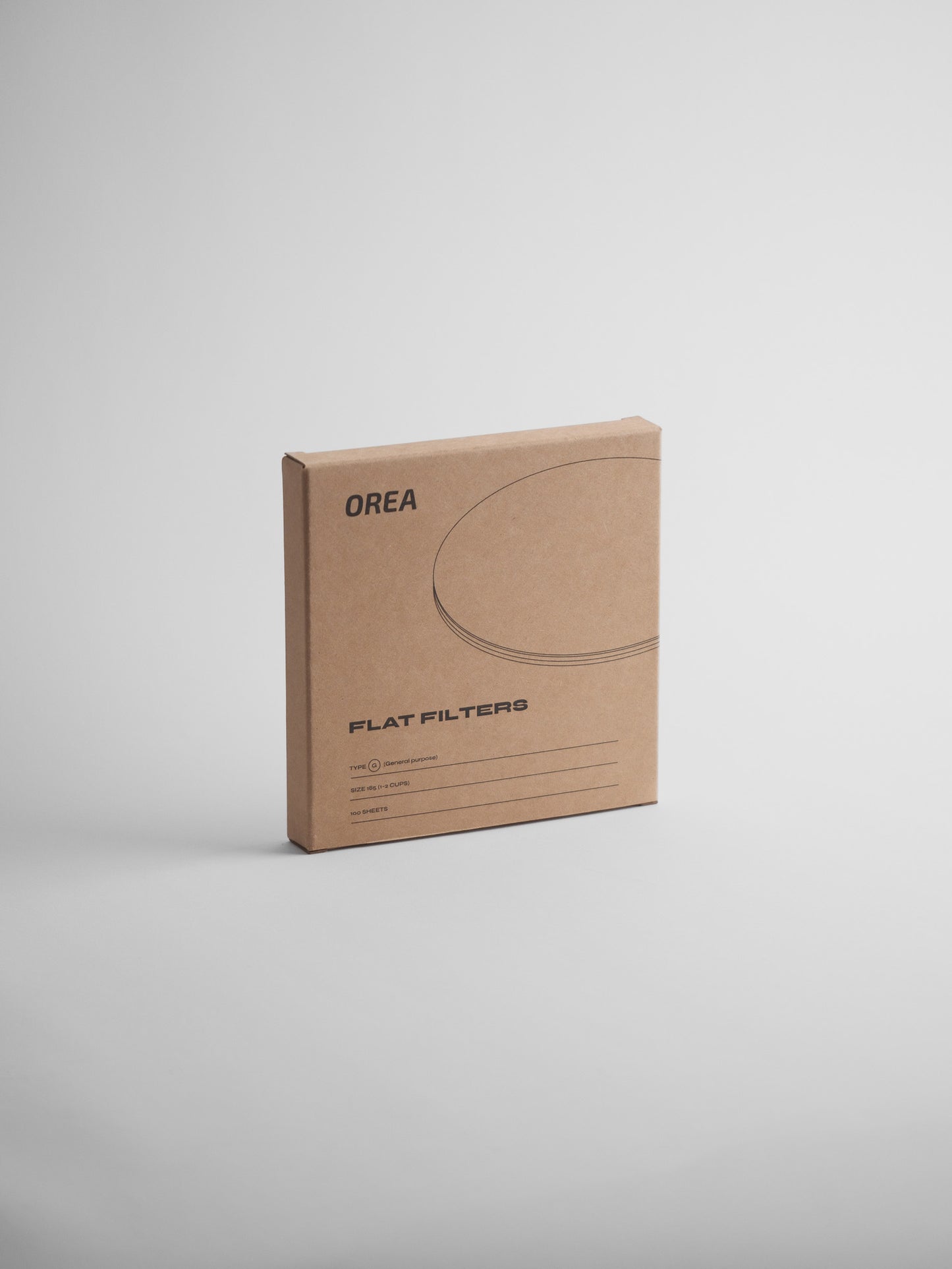 Orea Flat Filter Paper - Type G