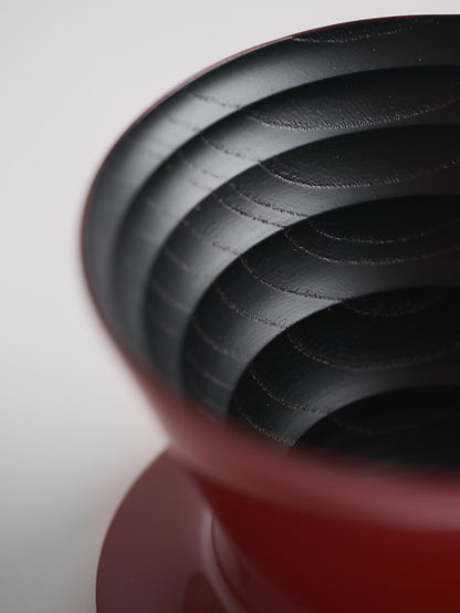 Yasukiyo Wooden Dripper - URUSHI